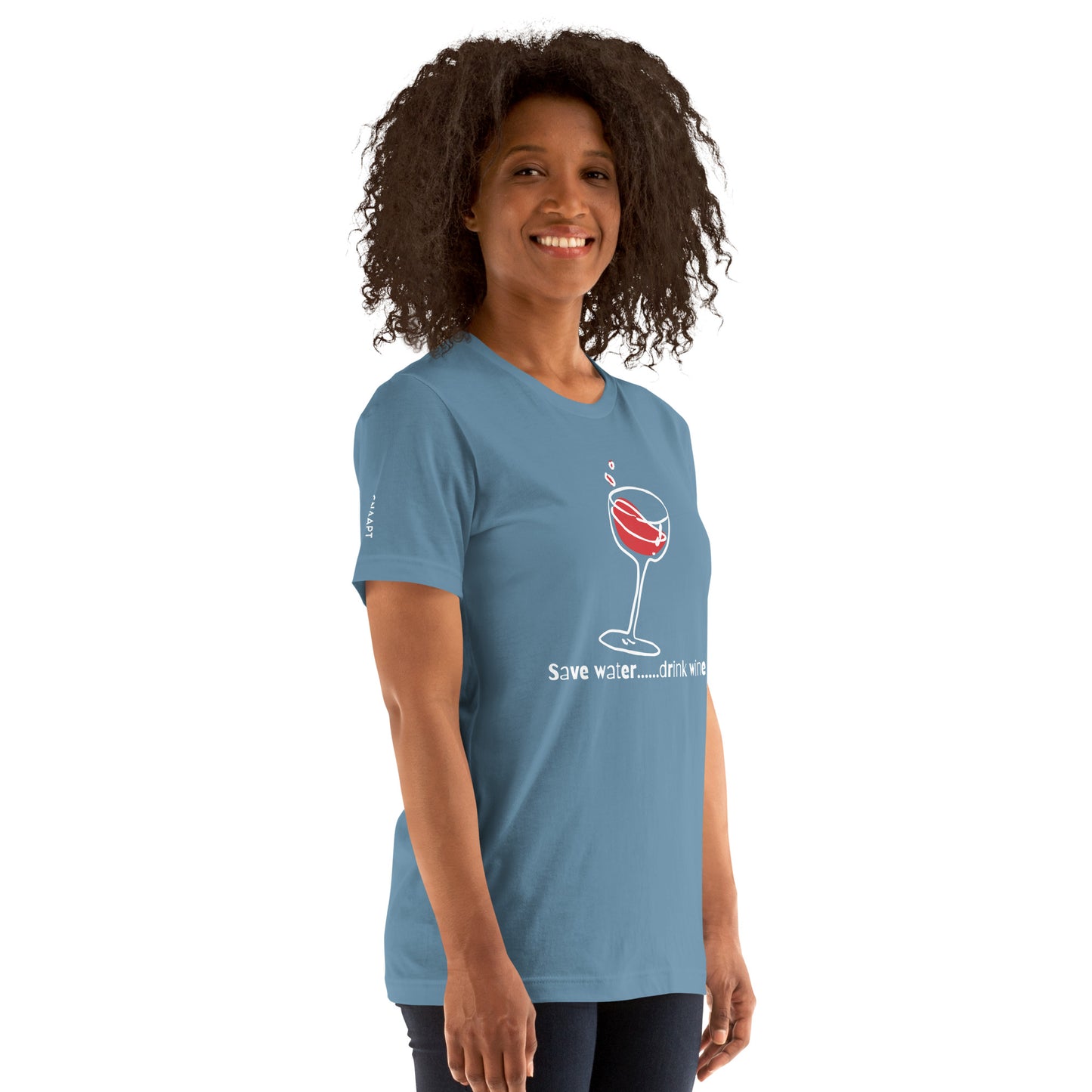 Save water, drink wine - T-shirt