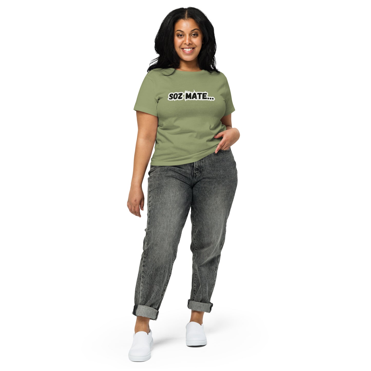 Soz mate - Women’s high-waisted t-shirt