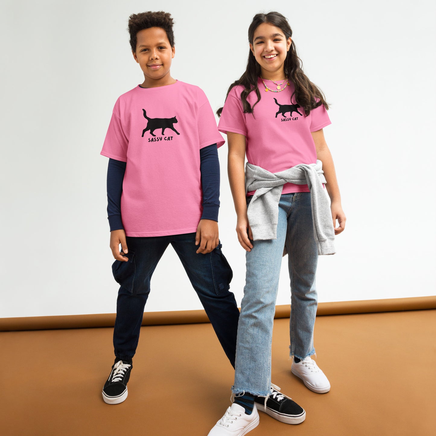 Sassy cat - Youth classic tee